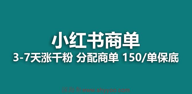 （7826期）【蓝海项目】2023最强蓝海项目，小红书商单项目，没有之一！_深海鱼课堂-深海鱼