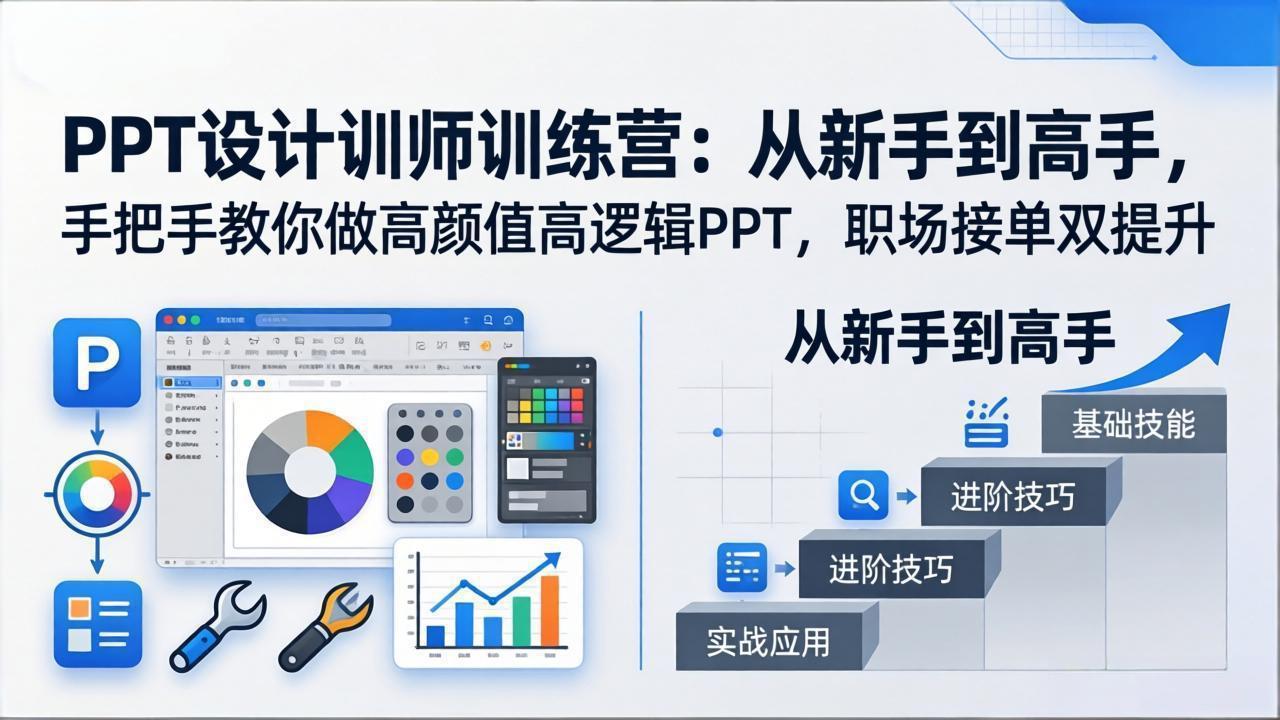 （17886期）PPT设计训师训练营：从新手到高手，手把手教你做高颜值高逻辑PPT，职场接单双提升（17886期）PPT设计训师训练营：从新手到高手，手把手教你做高颜值高逻辑PPT，职场接单双提升-深海鱼
