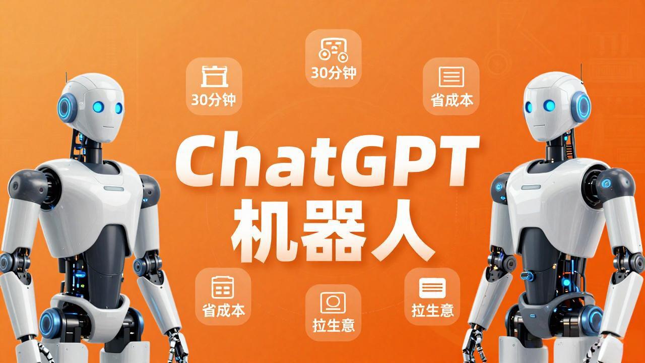 （17982期）智能机器人定制速成课：技术小白30分钟做出ChatGPT机器人，省时间砍成本还能拉生意（17982期）智能机器人定制速成课：技术小白30分钟做出ChatGPT机器人，省时间砍成本还能拉生意-深海鱼